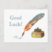 Doezelpen goed briefkaart (Voorkant)