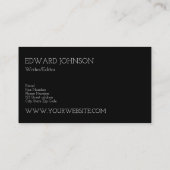 doezelpen visitekaartje (Achterkant)