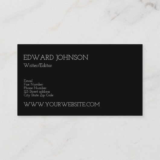  doezelpen visitekaartje (Achterkant)