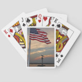 DOF - Zeemeeuw en vlag poker kaarten (Achterkant)