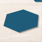 Doffe Blau, Stofblauw, Vervaaagde Jade, Kartonnen Onderzetters (Schuin)