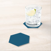 Doffe Blau, Stofblauw, Vervaaagde Jade, Kartonnen Onderzetters (Insitu)