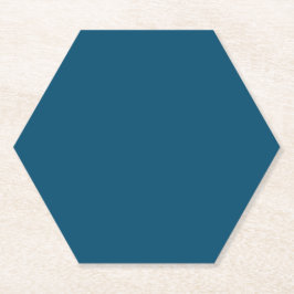 Doffe Blau, Stofblauw, Vervaaagde Jade, Kartonnen Onderzetters