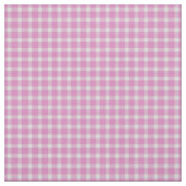 Doffe roze geruite karostof gingham stof (Swatch)