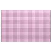 Doffe roze geruite karostof gingham stof (Fat Quarter)