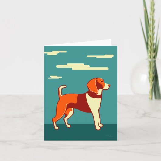 Dog #002 door Phillip Clark ・ PerfectlyHank.com Kaart (Voorkant)