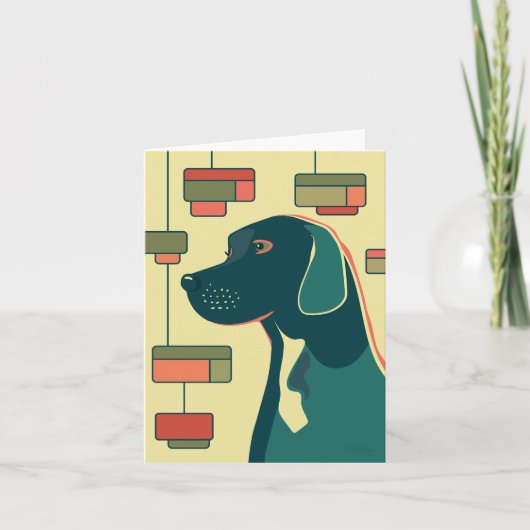 Dog #003 door Phillip Clark ・ PerfectlyHank.com Kaart (Voorkant)