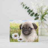 Dog 114 briefkaart (Staand voorkant)