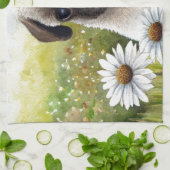 Dog 114 Puppy Pug Theedoek (Gevouwen)