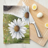 Dog 114 Puppy Pug Theedoek (Quarter Fold)