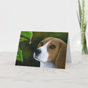 Dog 116 Beagle Wenskaart Kaart