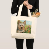 Dog 117 Yorkshire Grote Tote Bag (Voorkant (product))