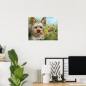 Dog 117 Yorkshire Poster (Thuiskantoor)