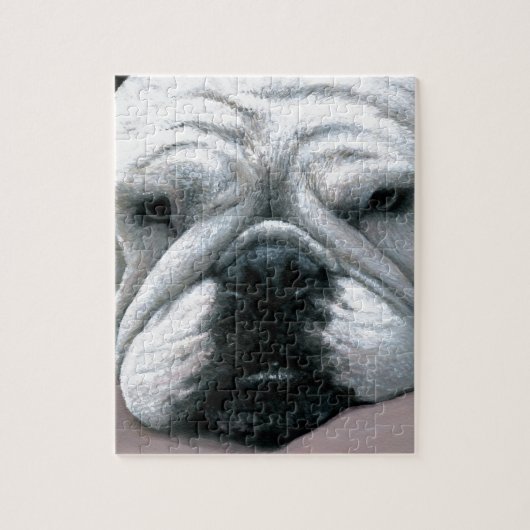 Dog 118 English Bulldog Legpuzzel (Verticaal)
