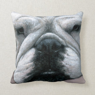 Dog 118 English Bulldog Pillow Hoesje Kussen