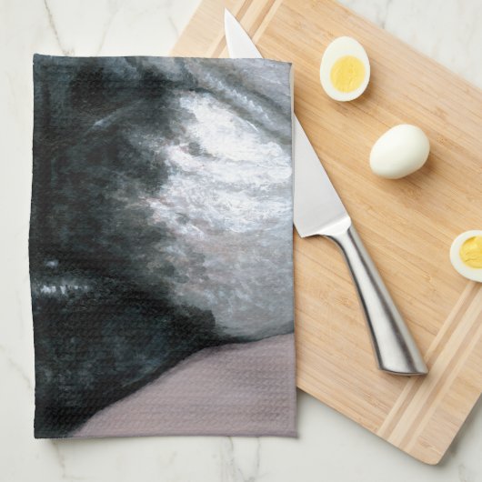 Dog 118 English Bulldog Theedoek (Quarter Fold)