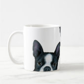 Dog 128 Boston Terrier Koffiemok (Links)