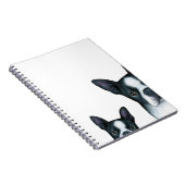 dog 128 Boston Terrier Notitieboek (Rechterzijde)