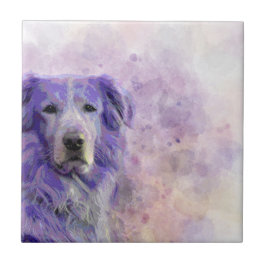 Dog 140 Golden Retriever Tegeltje