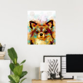 Dog 141 Chihuahua Poster (Thuiskantoor)