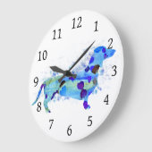 Dog 160 Teckel Dachshund Grote Klok (Hoek)