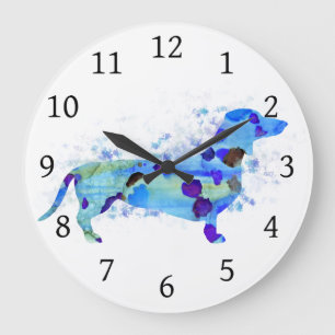 Dog 160 Teckel Dachshund Grote Klok