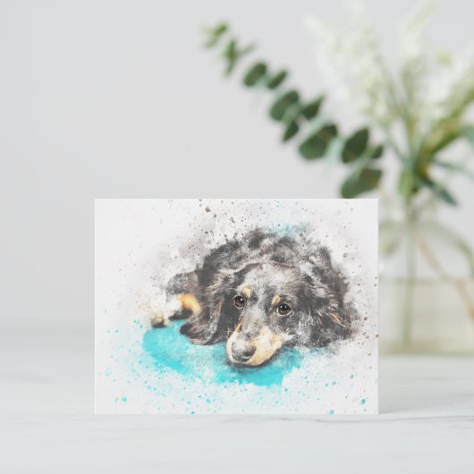 dog-2719601_1920 briefkaart (Staand voorkant)