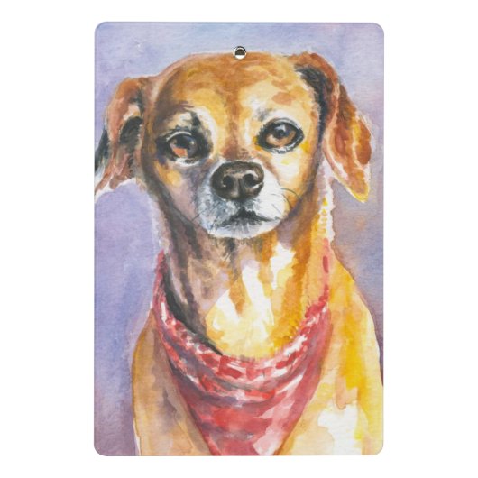 Dog 2 mini klembord (Achterkant)