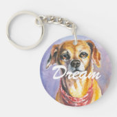 Dog 2 sleutelhanger (Voorkant)