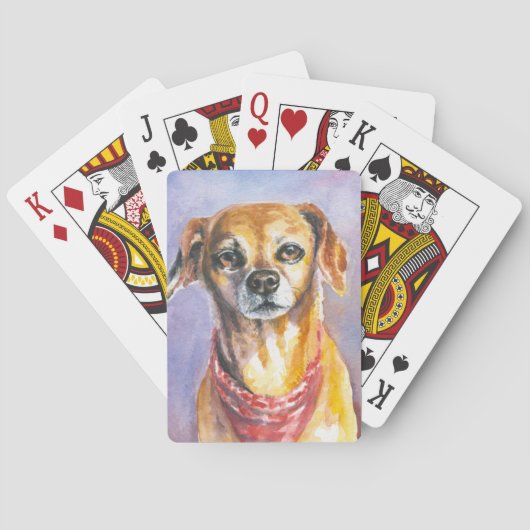 Dog 2 speelkaarten (Achterkant)