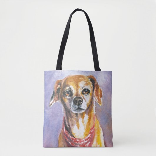 Dog 2 tote bag (Voorkant)