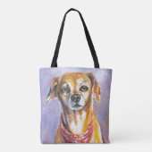Dog 2 tote bag (Achterkant)