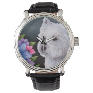 Dog 82 Westie Horloge