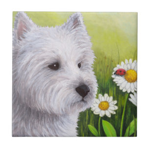 Dog 83 Westie Tegeltje