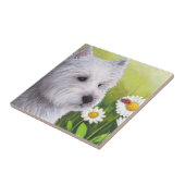 Dog 83 Westie Tegeltje (Zijkant)