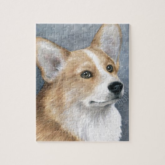 Dog 89 Corgi Legpuzzel (Verticaal)