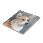 Dog 89 Corgi Tegeltje (Zijkant)