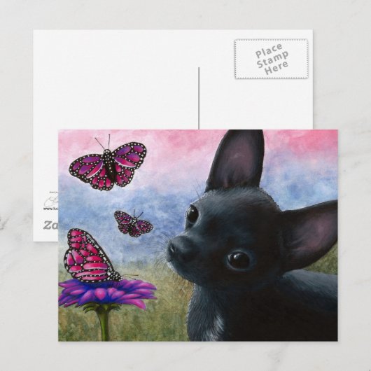 Dog 91 Chihuahua Briefkaart (Voorkant / Achterkant)