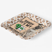 Dog - Aangepaste 9e verjaardag Papieren Borden Papieren Bordje (Gebogen)
