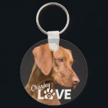 Dog Aangepaste Foto Button Sleutelhanger<br><div class="desc">c</div>
