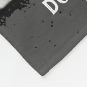 Dog Aangepaste foto Collage Faded Grenzen Zwart gr Fleece Deken (Hoek)