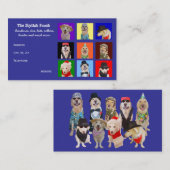 Dog-Accessoires Visitekaartje (Voorkant / Achterkant)