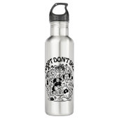 Dog Adoption Rescue Water Fles (Voorkant)