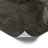 Dog Adoring Girl Victoriaans Painting Poster (Hoek)