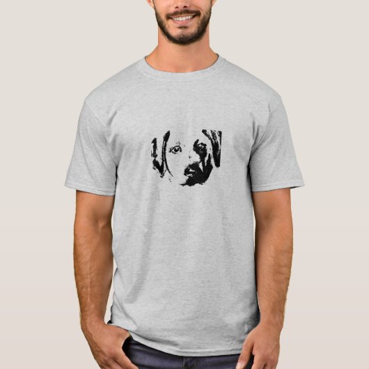 Dog Afbeelding T-shirt (Voorkant)
