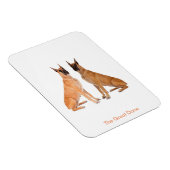 Dog Afbeelding voor Flexible Photo Magnet Magneet (Rechterzijde)