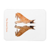 Dog Afbeelding voor Flexible Photo Magnet Magneet (Horizontaal)