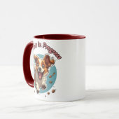 Dog afspelen mok (Voorkant links)