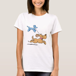 Dog afspelen t-shirt