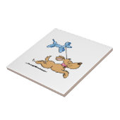 Dog afspelen tegeltje (Zijkant)